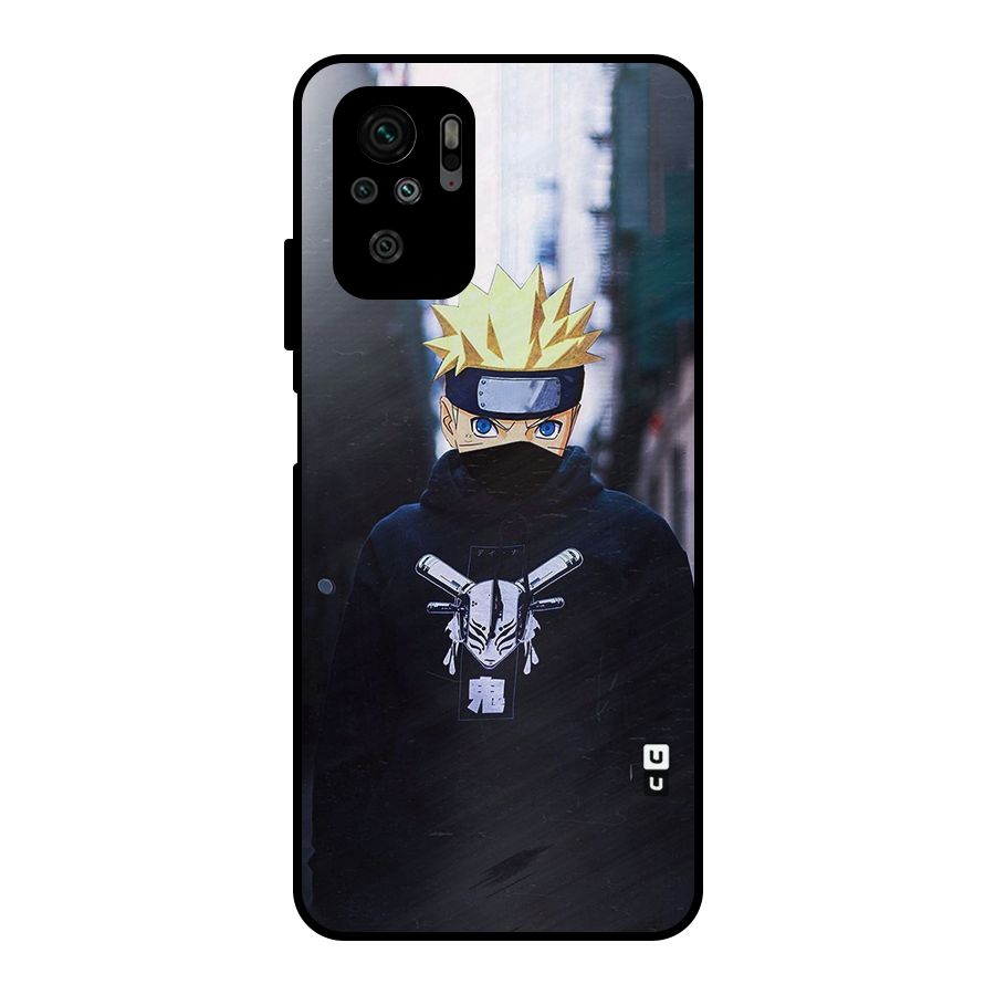 Naruto Uzumaki Cool Anime Metal Back Case for Redmi Note 10S