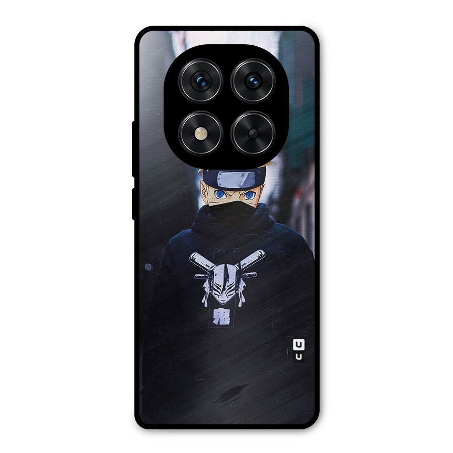 Naruto Uzumaki Cool Anime Metal Back Case for Redmi Note 14 Pro 5G