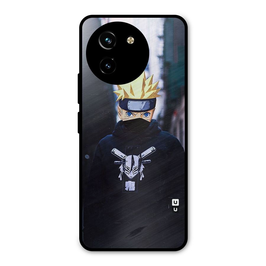 Naruto Uzumaki Cool Anime Metal Back Case for Vivo T3x