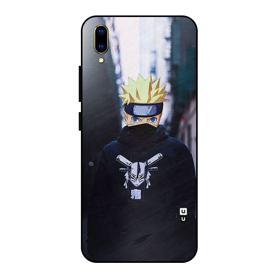 Naruto Uzumaki Cool Anime Metal Back Case for Vivo V11 Pro