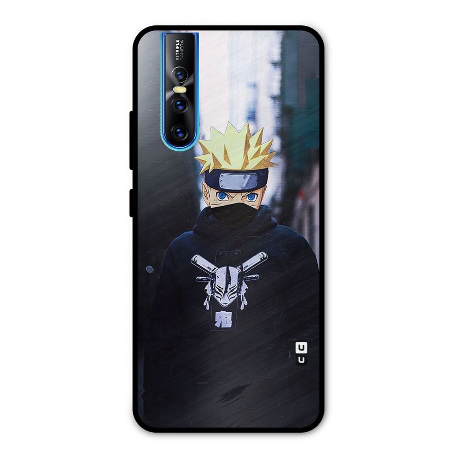 Naruto Uzumaki Cool Anime Metal Back Case for Vivo V15 Pro