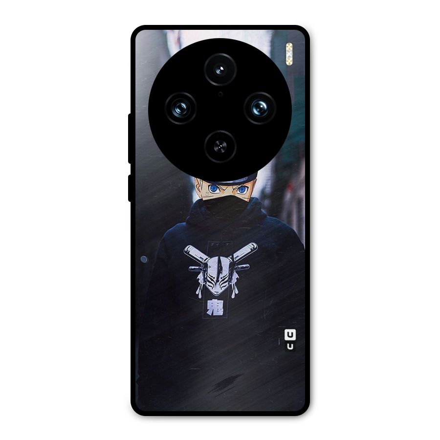 Naruto Uzumaki Cool Anime Metal Back Case for Vivo X100 Pro
