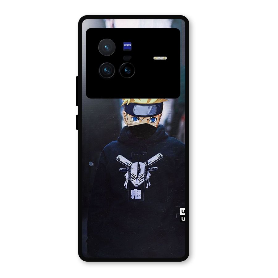 Naruto Uzumaki Cool Anime Metal Back Case for Vivo X80