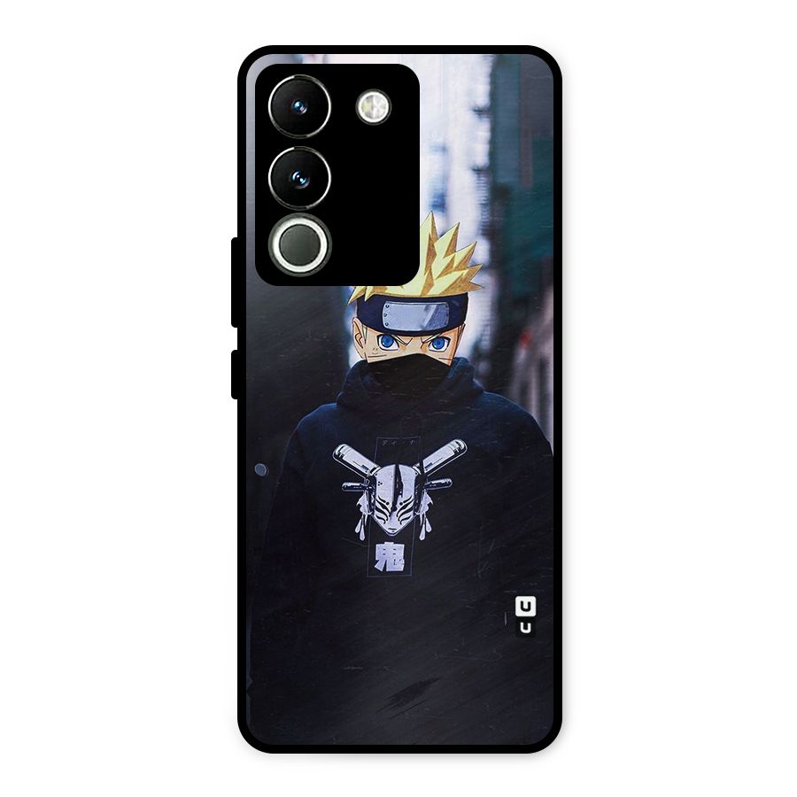 Naruto Uzumaki Cool Anime Metal Back Case for Vivo Y200