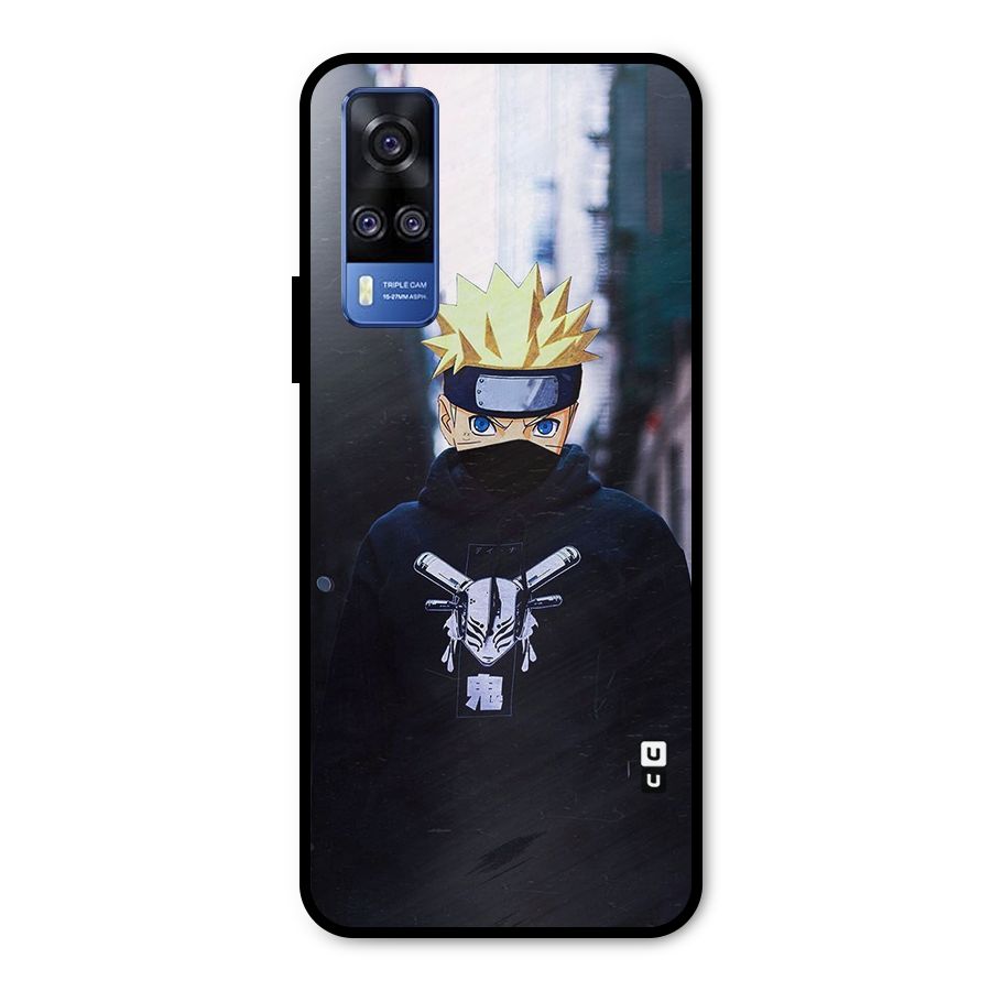 Naruto Uzumaki Cool Anime Metal Back Case for Vivo Y31