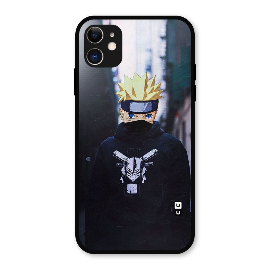 Naruto Uzumaki Cool Anime Metal Back Case for iPhone 11