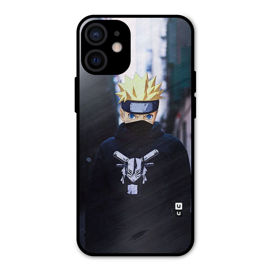 Naruto Uzumaki Cool Anime Metal Back Case for iPhone 12 Mini