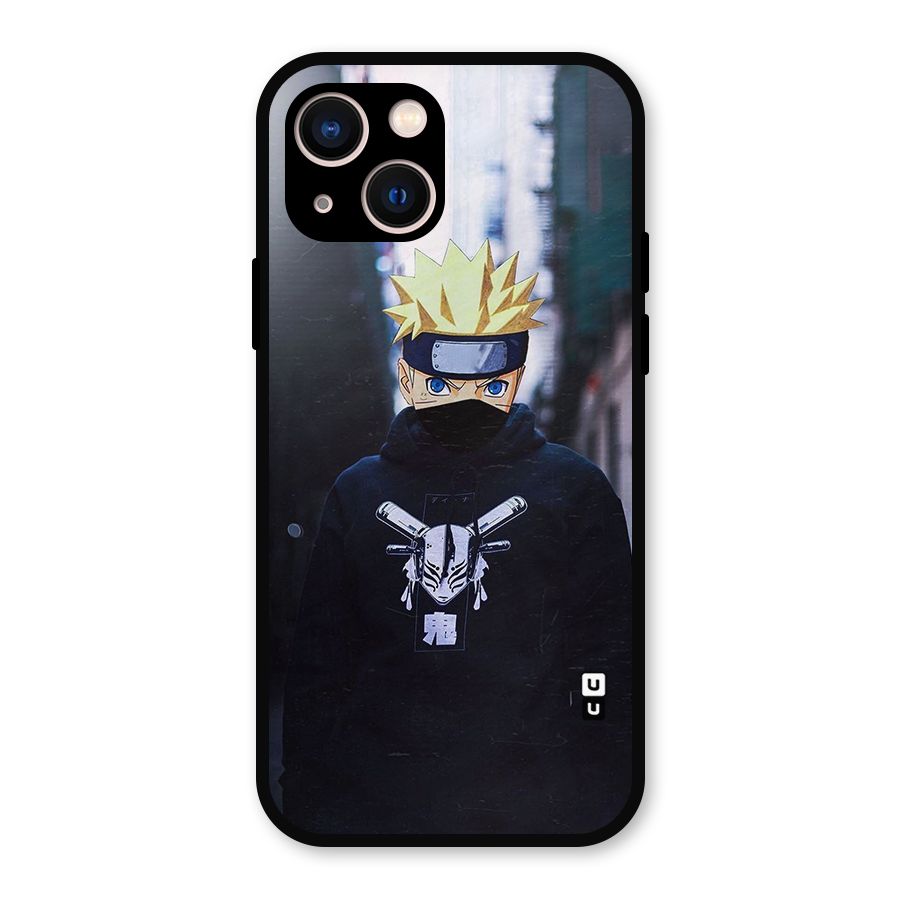 Naruto Uzumaki Cool Anime Metal Back Case for iPhone 13