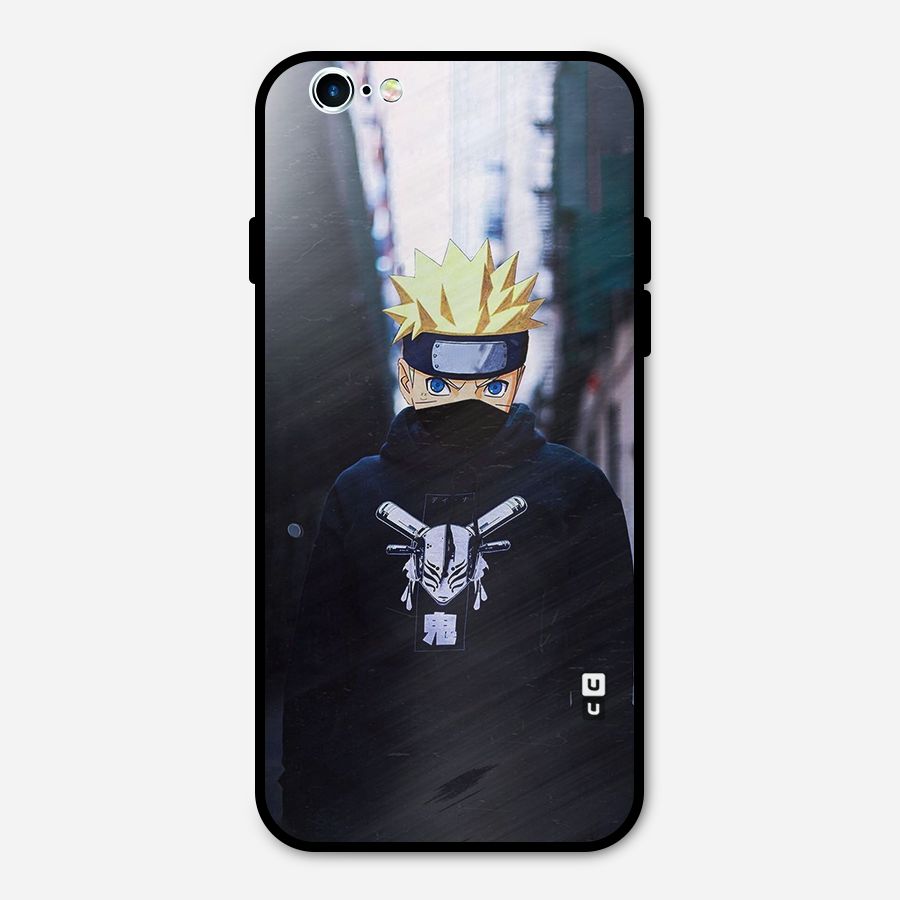 Naruto Uzumaki Cool Anime Metal Back Case for iPhone 6 6s