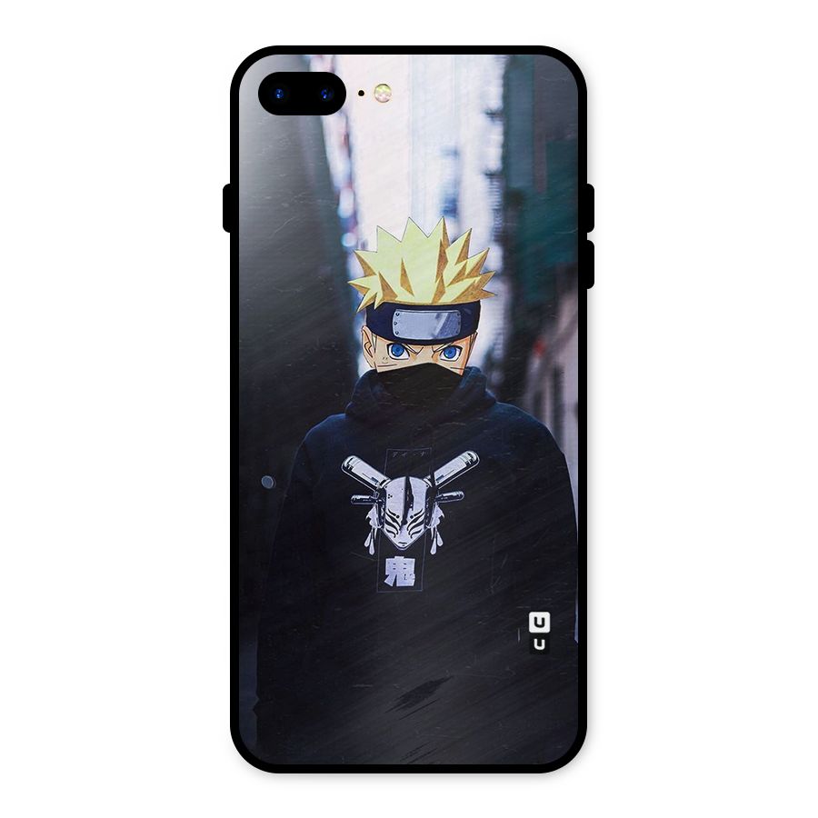 Naruto Uzumaki Cool Anime Metal Back Case for iPhone 7 Plus
