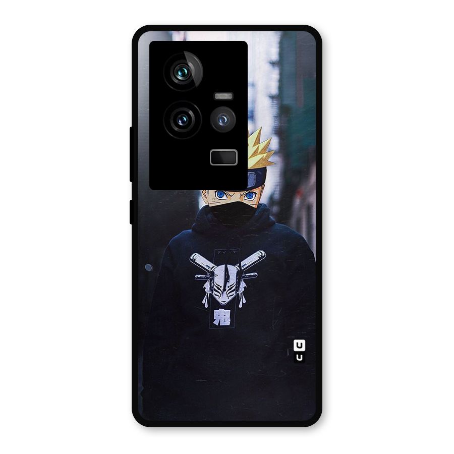 Naruto Uzumaki Cool Anime Metal Back Case for iQOO 11 5G