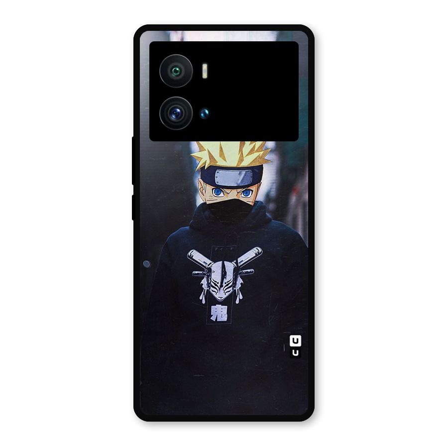 Naruto Uzumaki Cool Anime Metal Back Case for iQOO 9 Pro