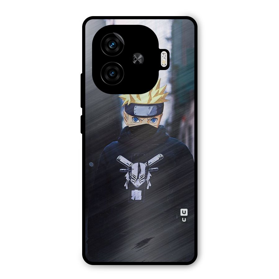 Naruto Uzumaki Cool Anime Metal Back Case for iQOO Neo 10R