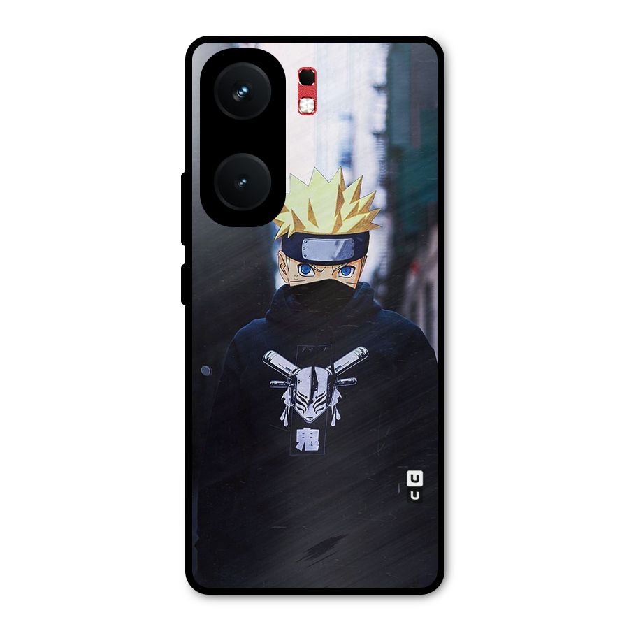 Naruto Uzumaki Cool Anime Metal Back Case for iQOO Neo 9 Pro