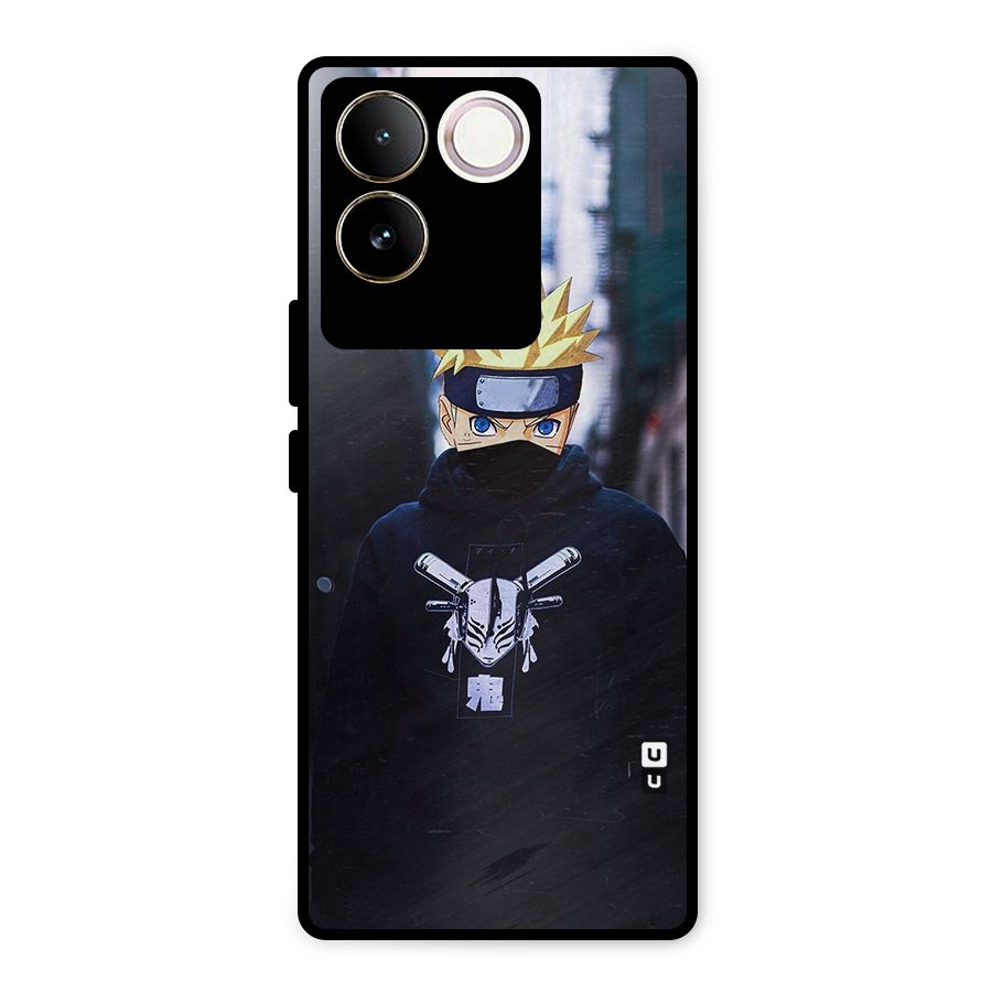 Naruto Uzumaki Cool Anime Metal Back Case for iQOO Z7 Pro