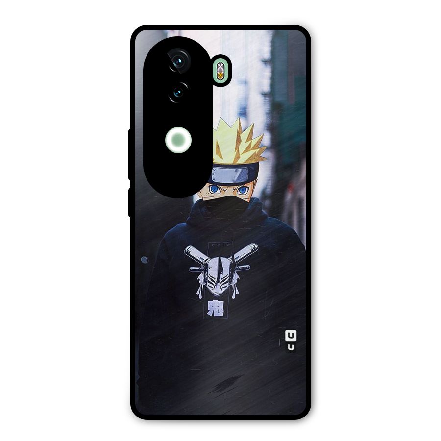 Naruto Uzumaki Cool Anime Metal Back Case for iQOO Z9s