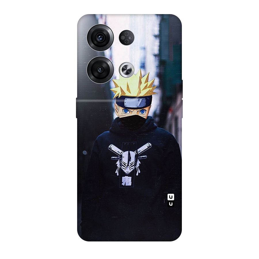 Naruto Uzumaki Cool Anime Original Polycarbonate Back Case for Oppo Reno8 Pro 5G