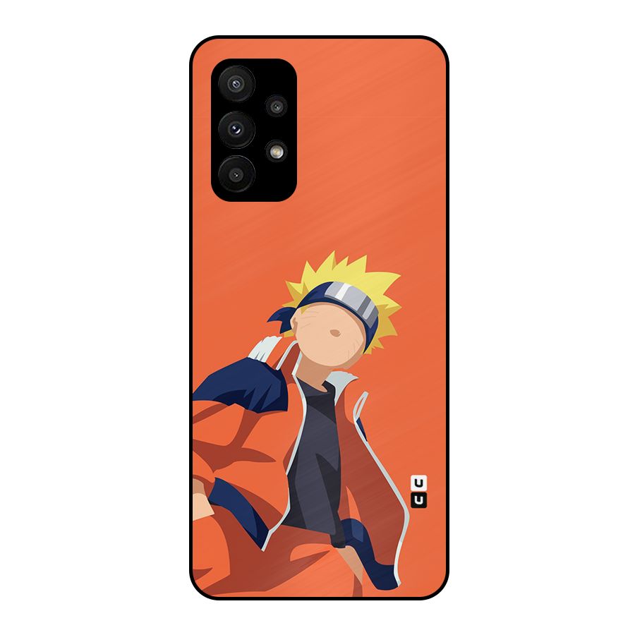 Naruto Uzumaki Minimalist Metal Back Case for Galaxy A23