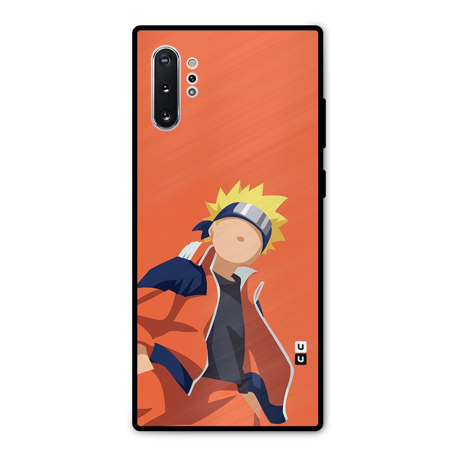 Naruto Uzumaki Minimalist Metal Back Case for Galaxy Note 10 Plus