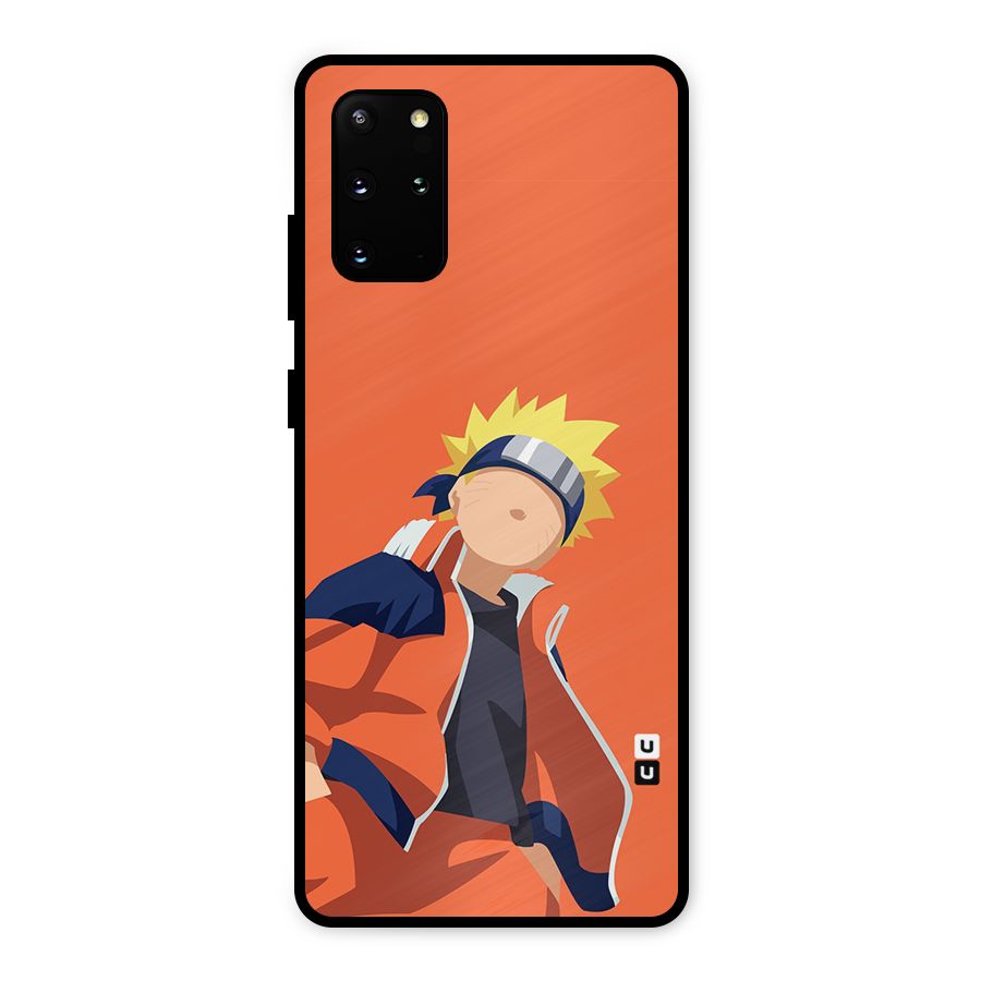 Naruto Uzumaki Minimalist Metal Back Case for Galaxy S20 Plus