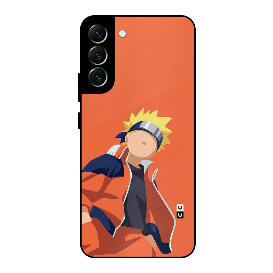 Naruto Uzumaki Minimalist Metal Back Case for Galaxy S22 Plus 5G