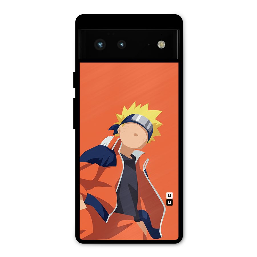 Naruto Uzumaki Minimalist Metal Back Case for Google Pixel 6