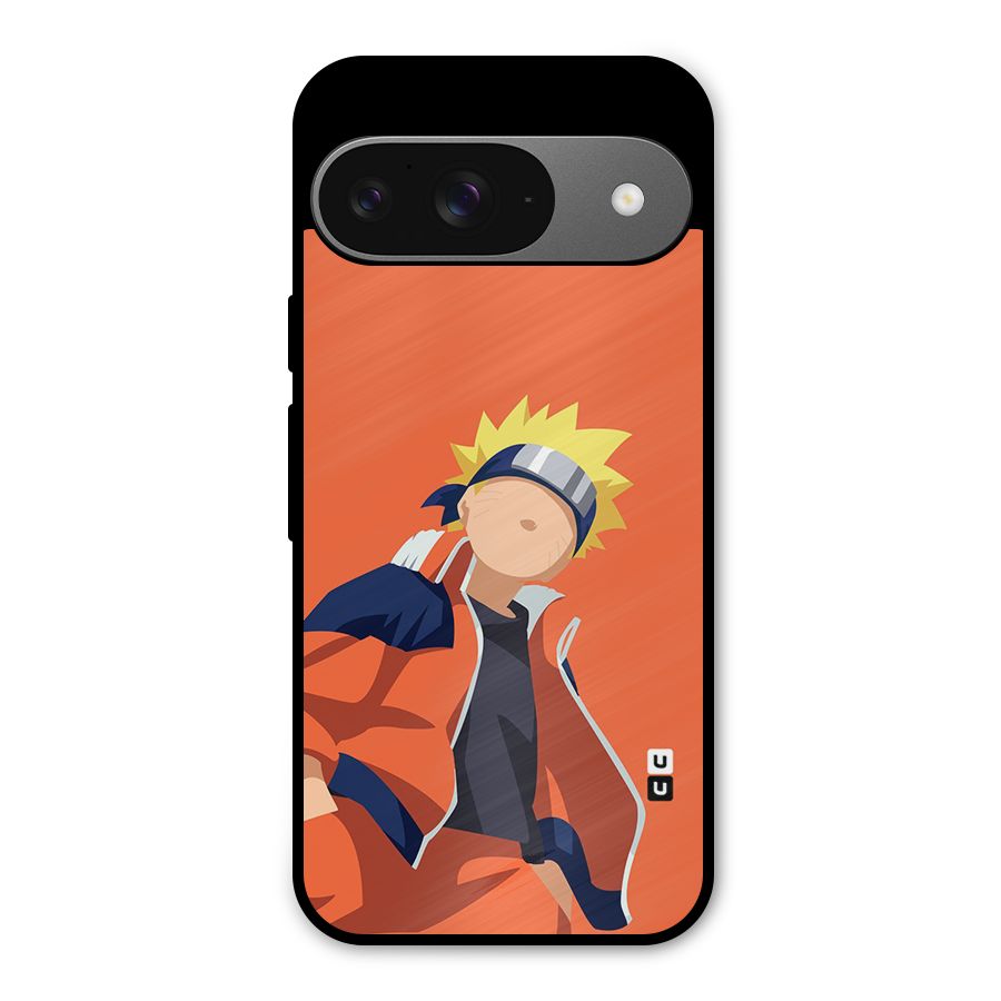 Naruto Uzumaki Minimalist Metal Back Case for Google Pixel 9