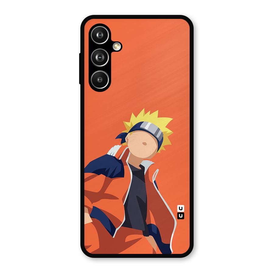 Naruto Uzumaki Minimalist Metal Back Case for Samsung Galaxy M54