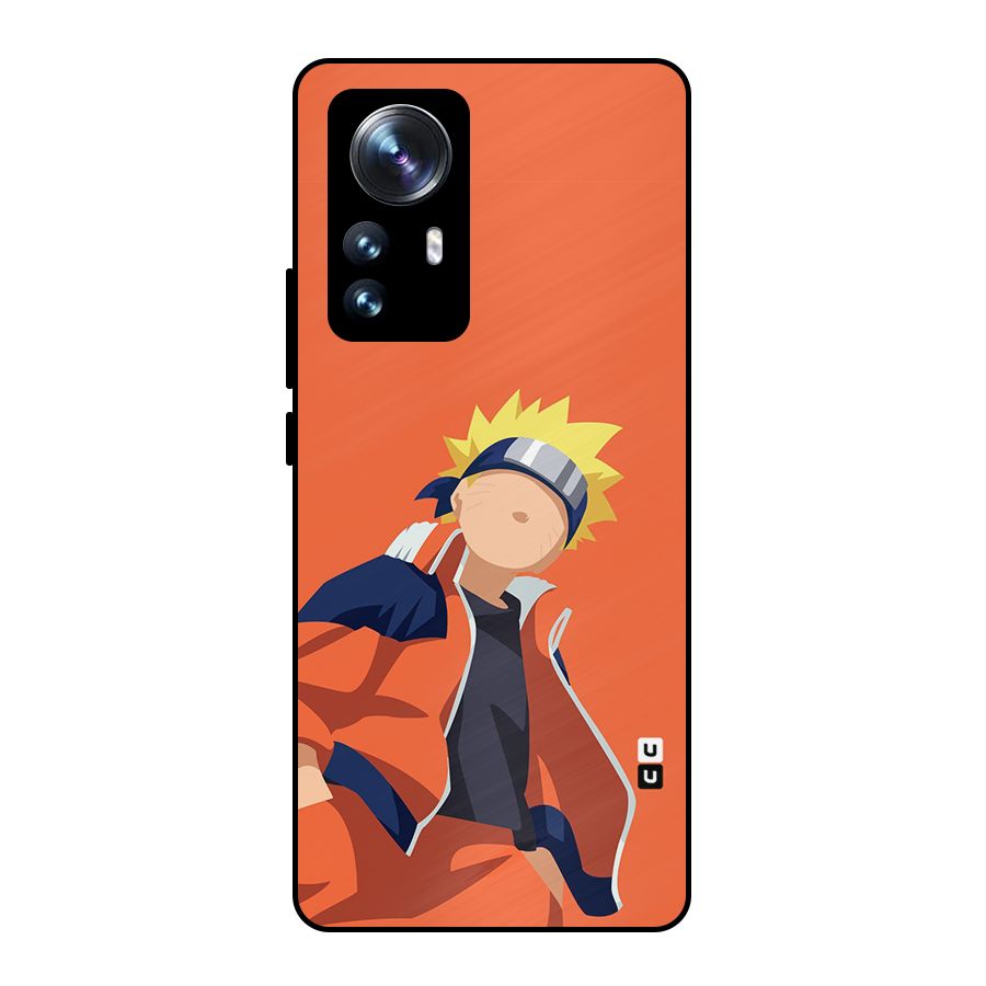 Naruto Uzumaki Minimalist Metal Back Case for Xiaomi 12 Pro