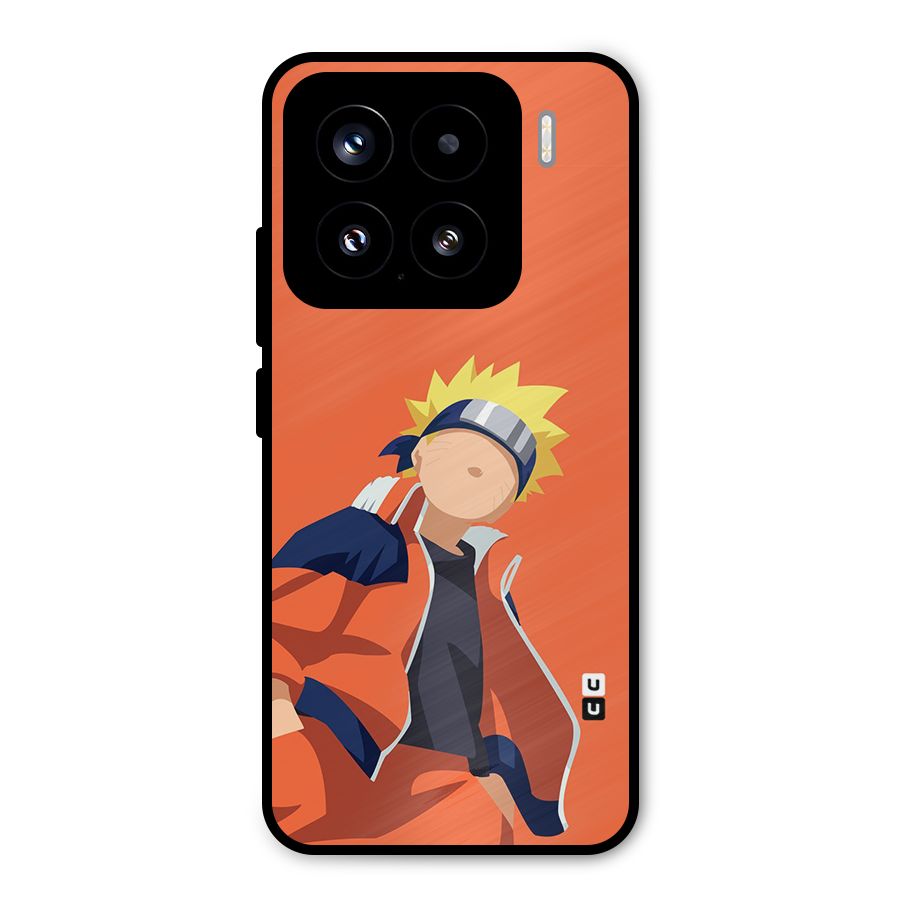 Naruto Uzumaki Minimalist Metal Back Case for Xiaomi 15