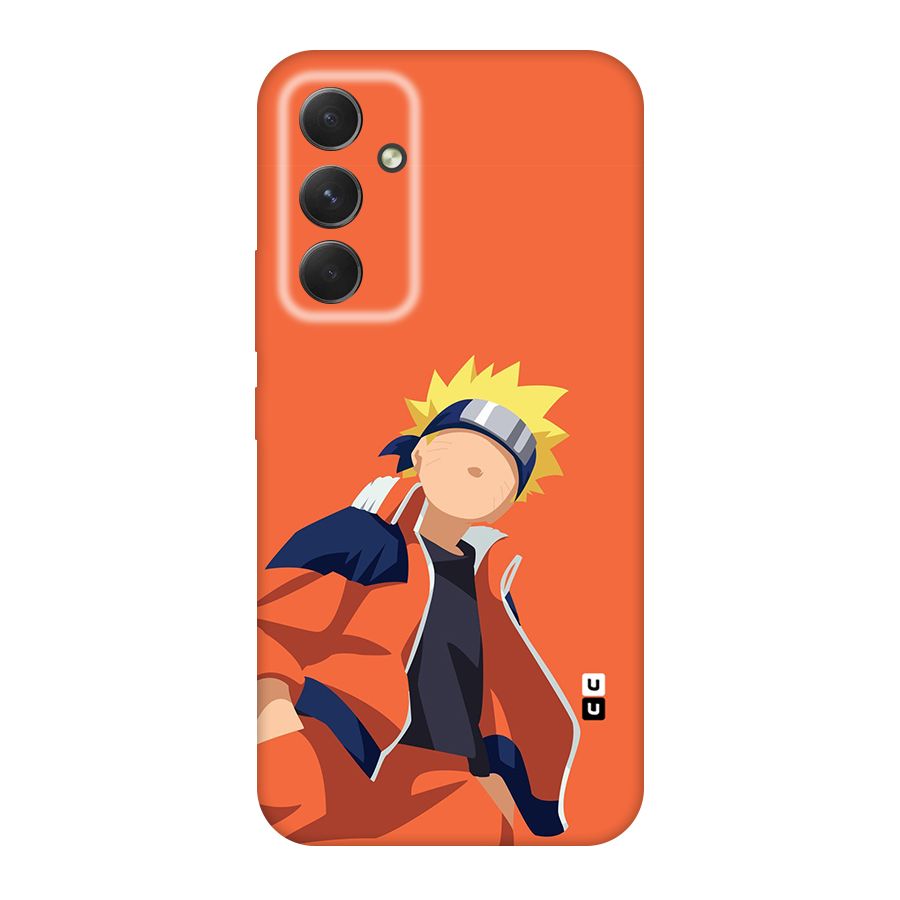 Naruto Uzumaki Minimalist Original Polycarbonate Back Case for Galaxy A54