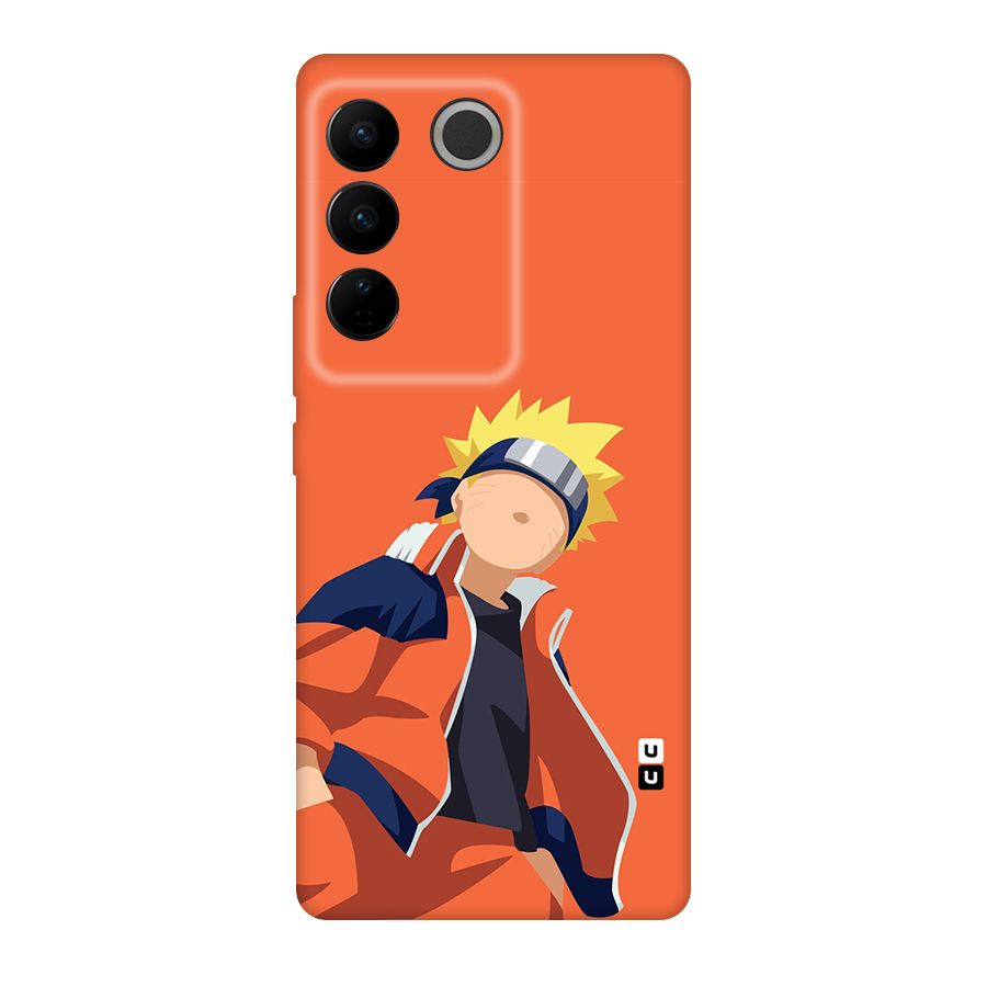 Naruto Uzumaki Minimalist Original Polycarbonate Back Case for Vivo V27