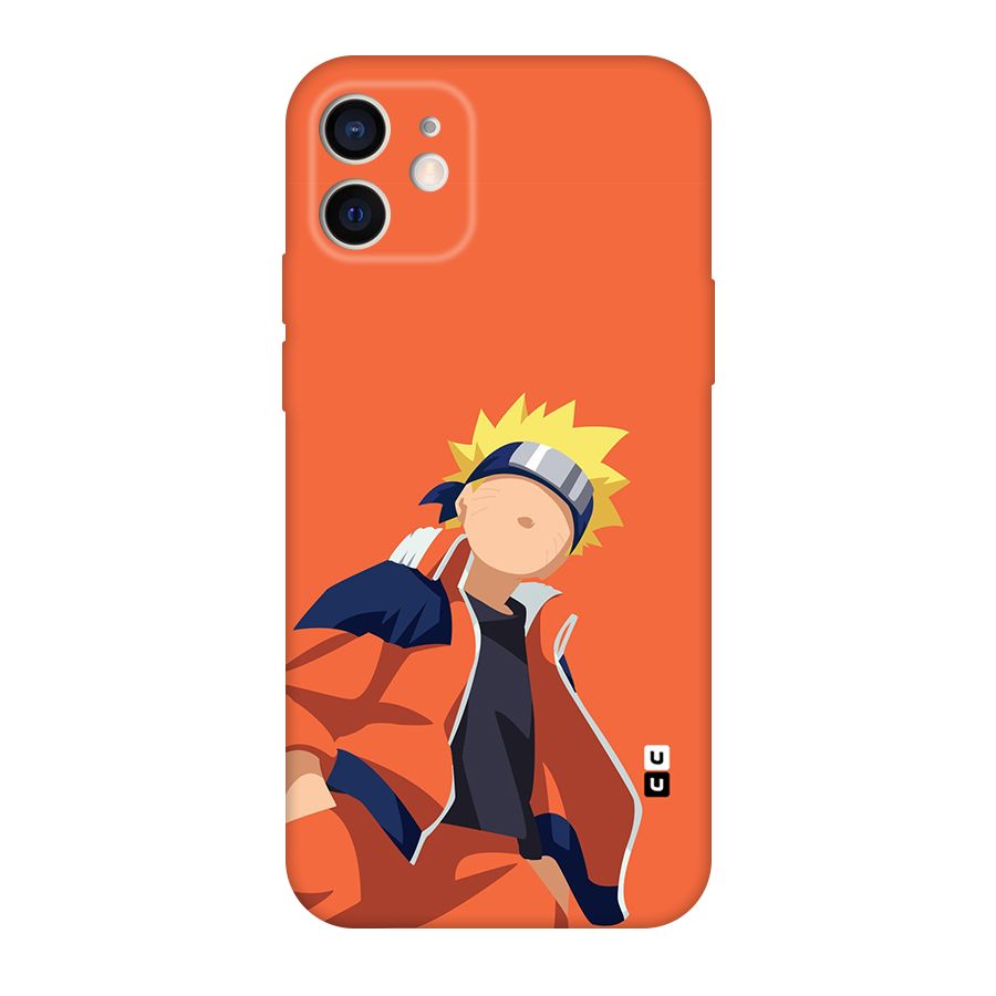 Naruto Uzumaki Minimalist Original Polycarbonate Back Case for iPhone 12