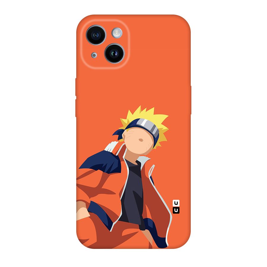 Naruto Uzumaki Minimalist Original Polycarbonate Back Case for iPhone 14
