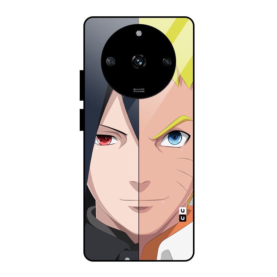 Naruto and Sasuke Glass Back Case for Realme Narzo 60 5G