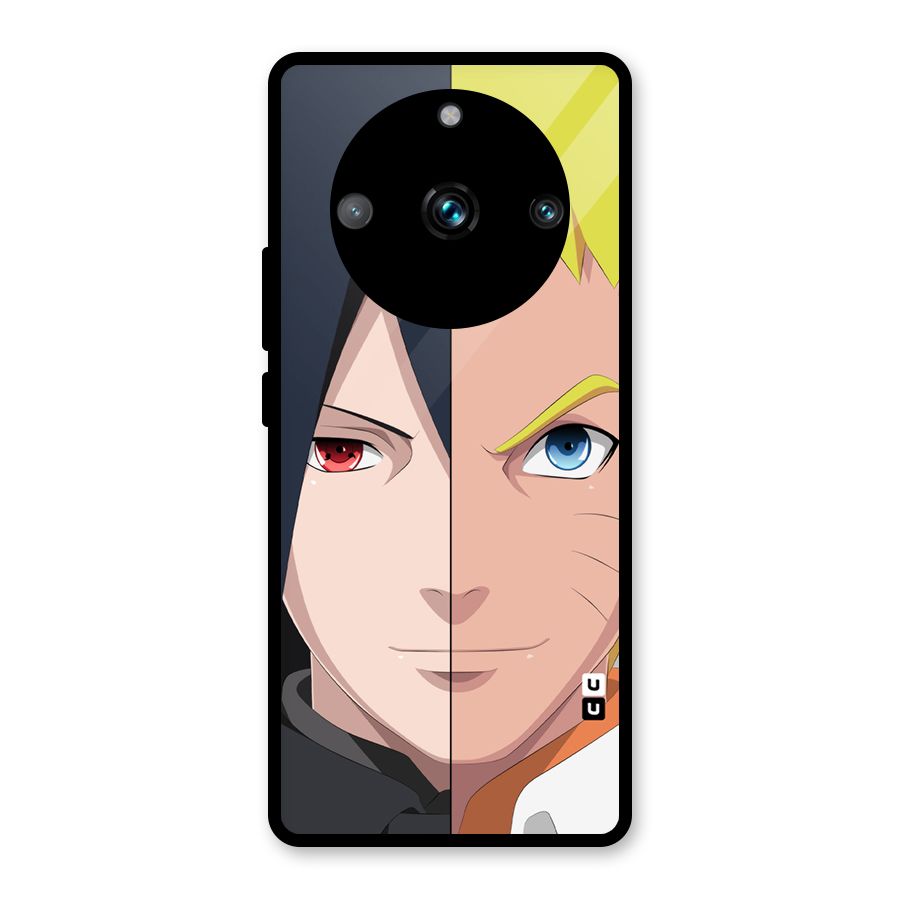 Naruto and Sasuke Glass Back Case for Realme Narzo 60 Pro