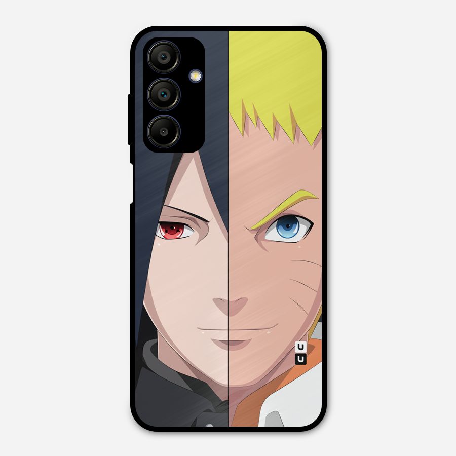 Naruto and Sasuke Metal Back Case for Galaxy A15 5G