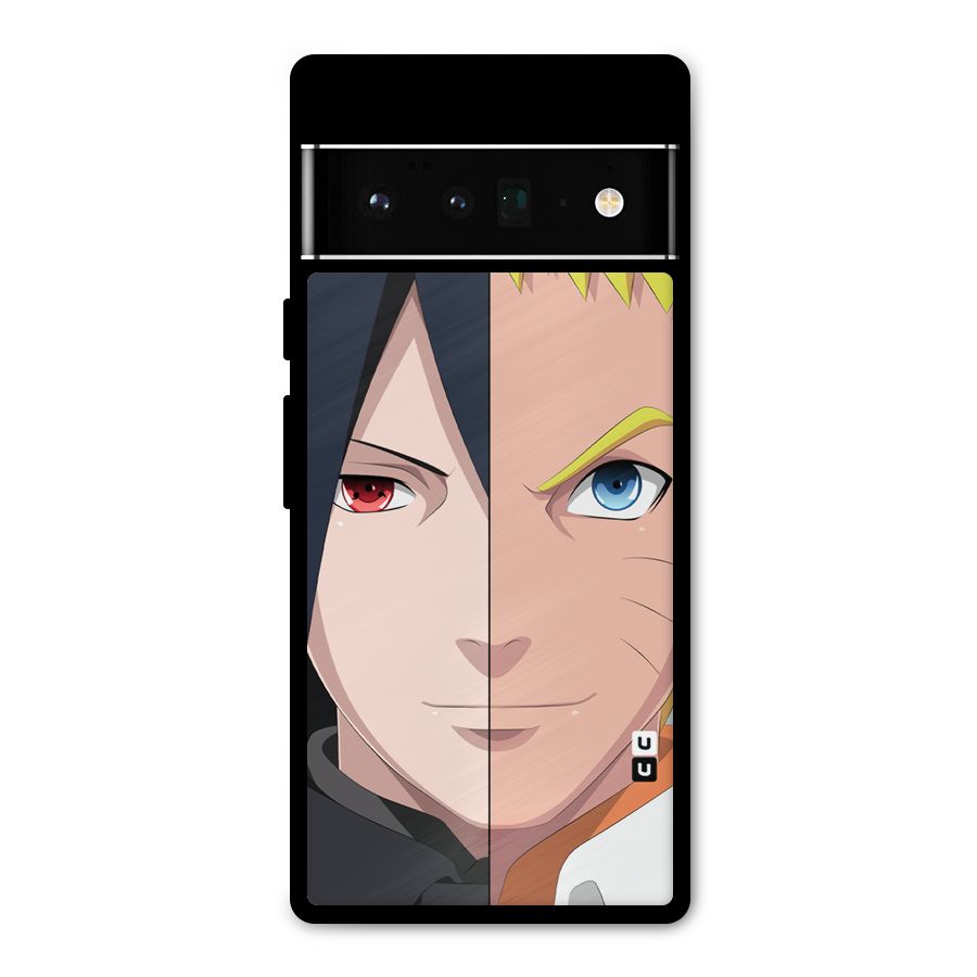 Naruto and Sasuke Metal Back Case for Google Pixel 6 Pro