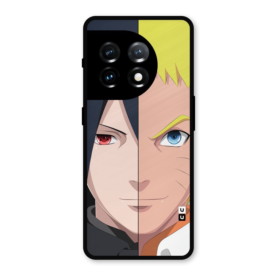Naruto and Sasuke Metal Back Case for OnePlus 11