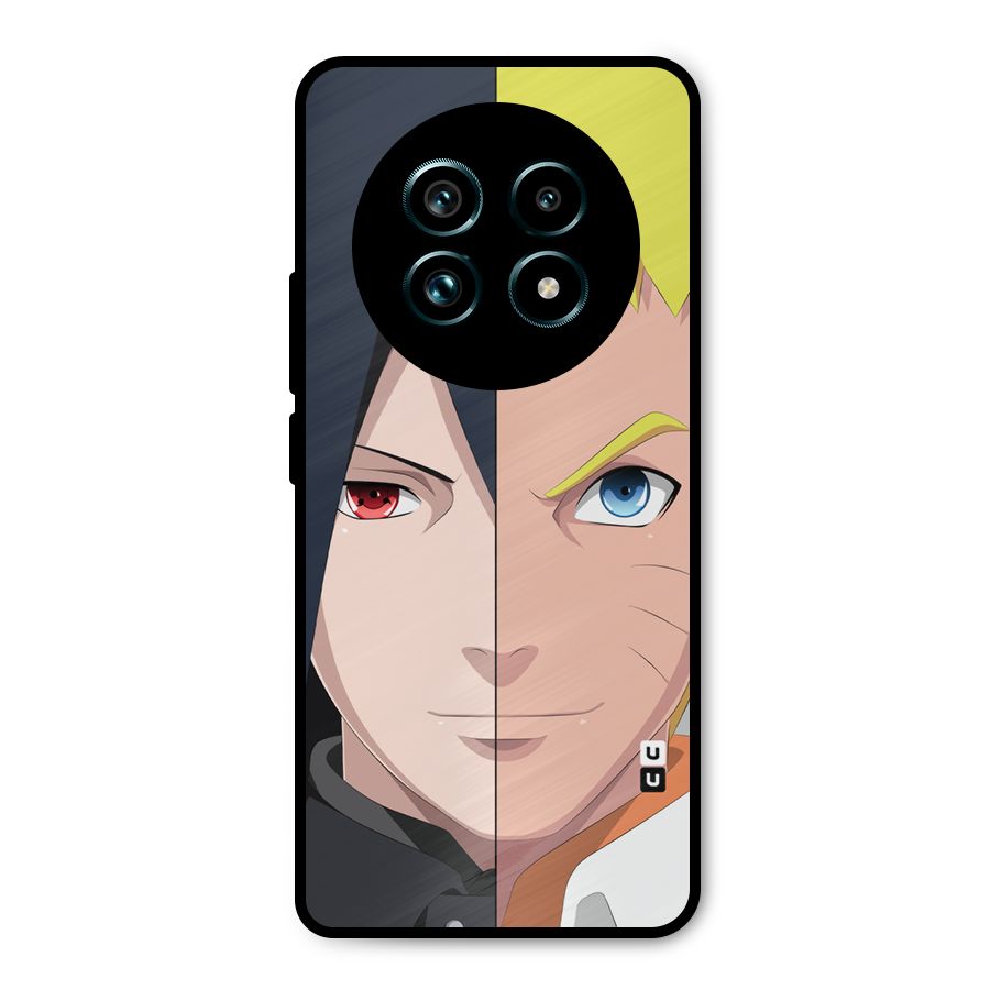 Naruto and Sasuke Metal Back Case for Realme 13 Pro Plus
