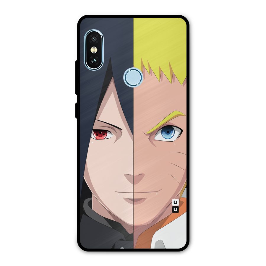 Naruto and Sasuke Metal Back Case for Redmi Note 5 Pro