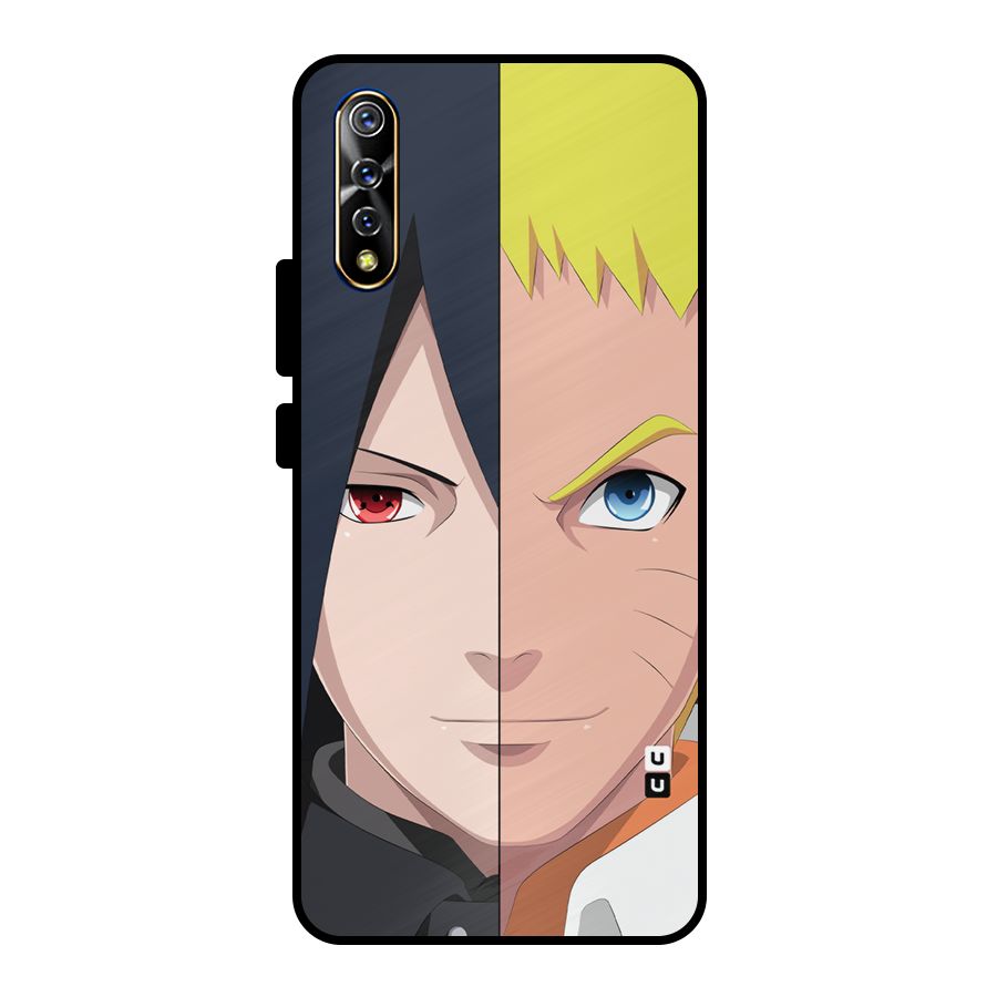 Naruto and Sasuke Metal Back Case for Vivo S1