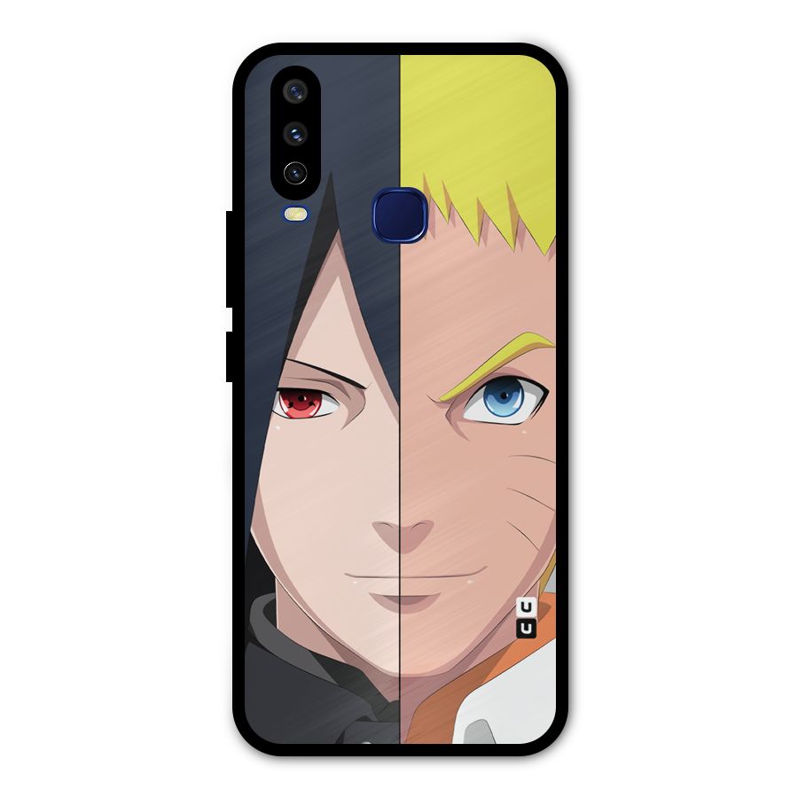 Naruto and Sasuke Metal Back Case for Vivo U10