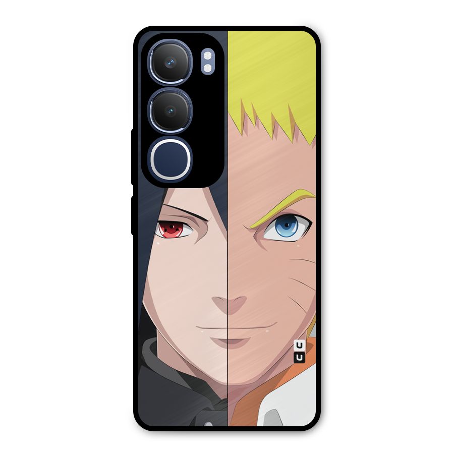 Naruto and Sasuke Metal Back Case for Vivo Y29