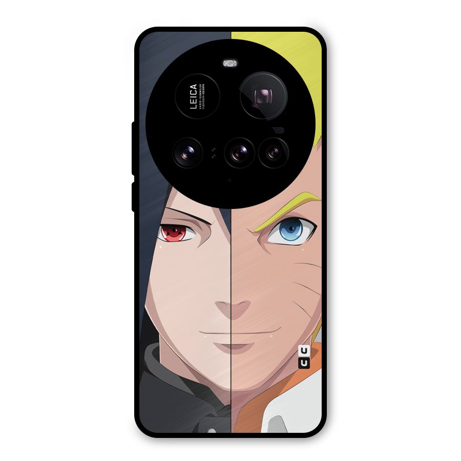 Naruto and Sasuke Metal Back Case for Xiaomi 15 Ultra