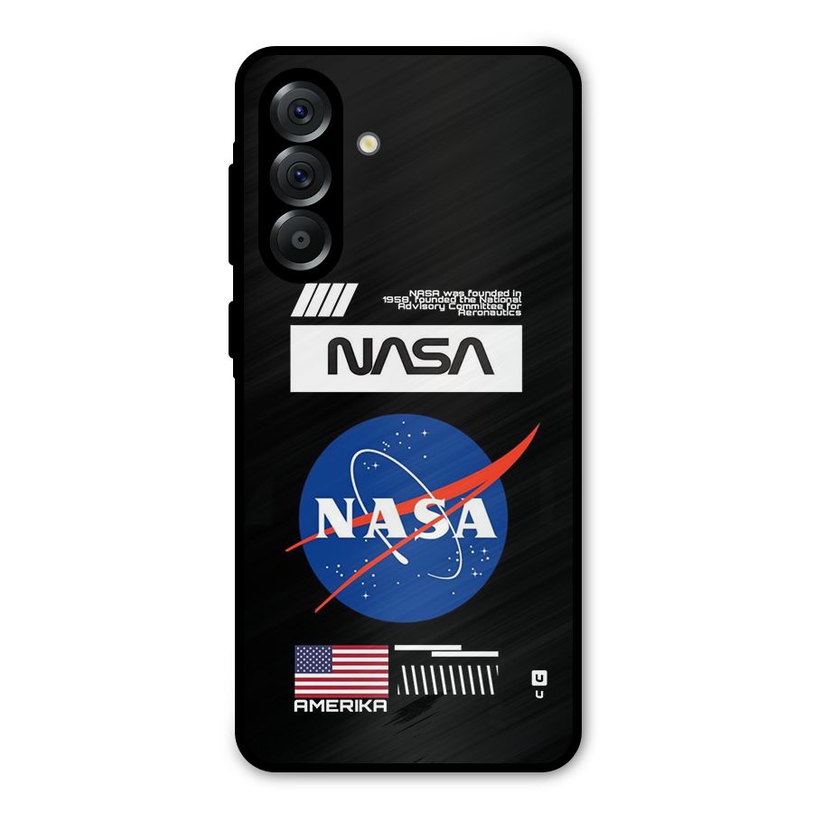 Nasa Zone Metal Back Case for Galaxy A36