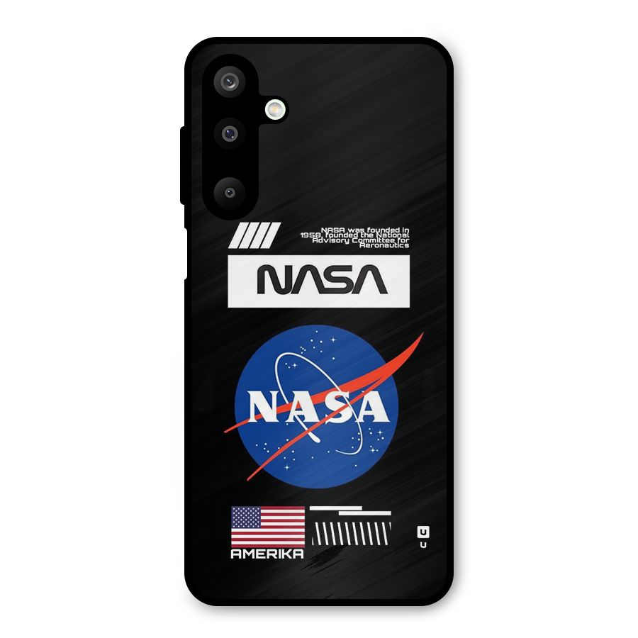 Nasa Zone Metal Back Case for Galaxy M16