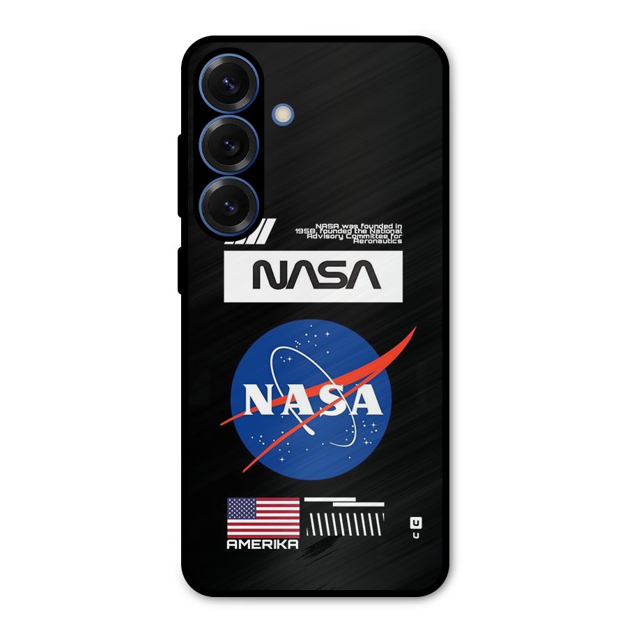 Nasa Zone Metal Back Case for Galaxy S25