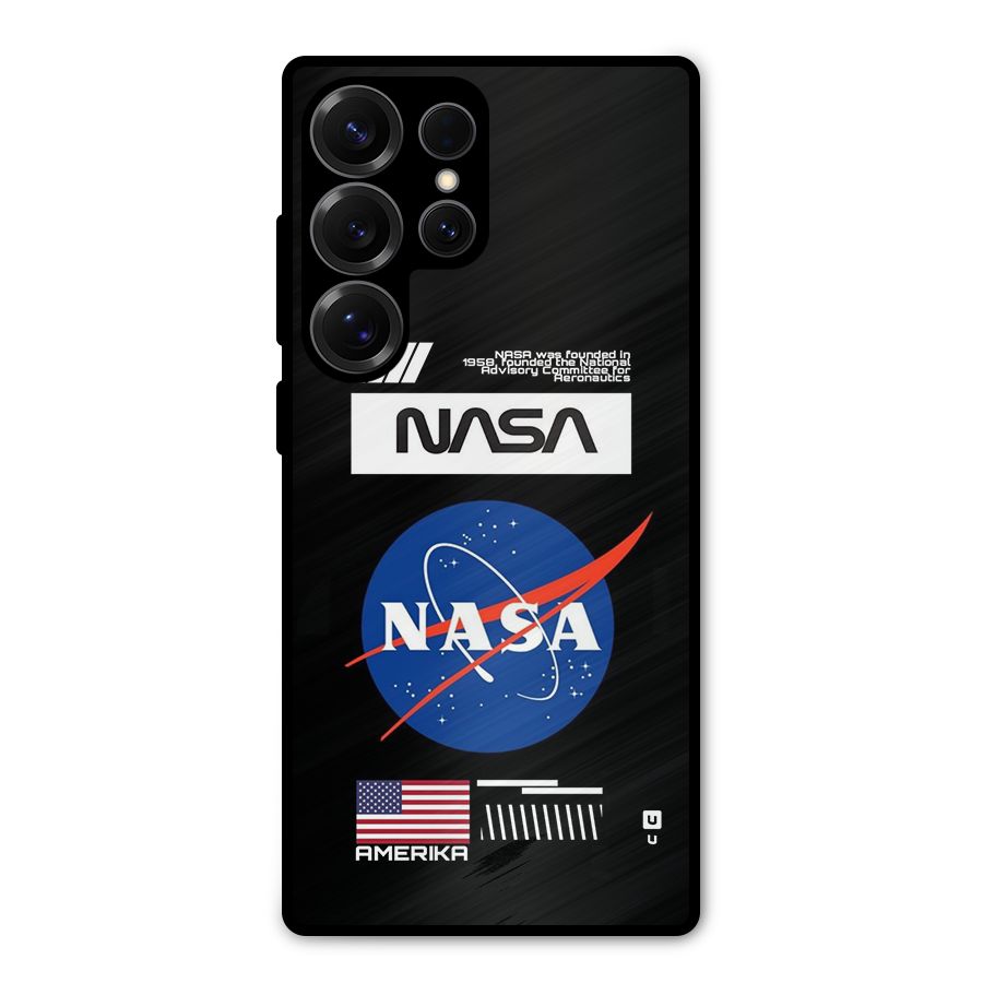 Nasa Zone Metal Back Case for Galaxy S25 Ultra