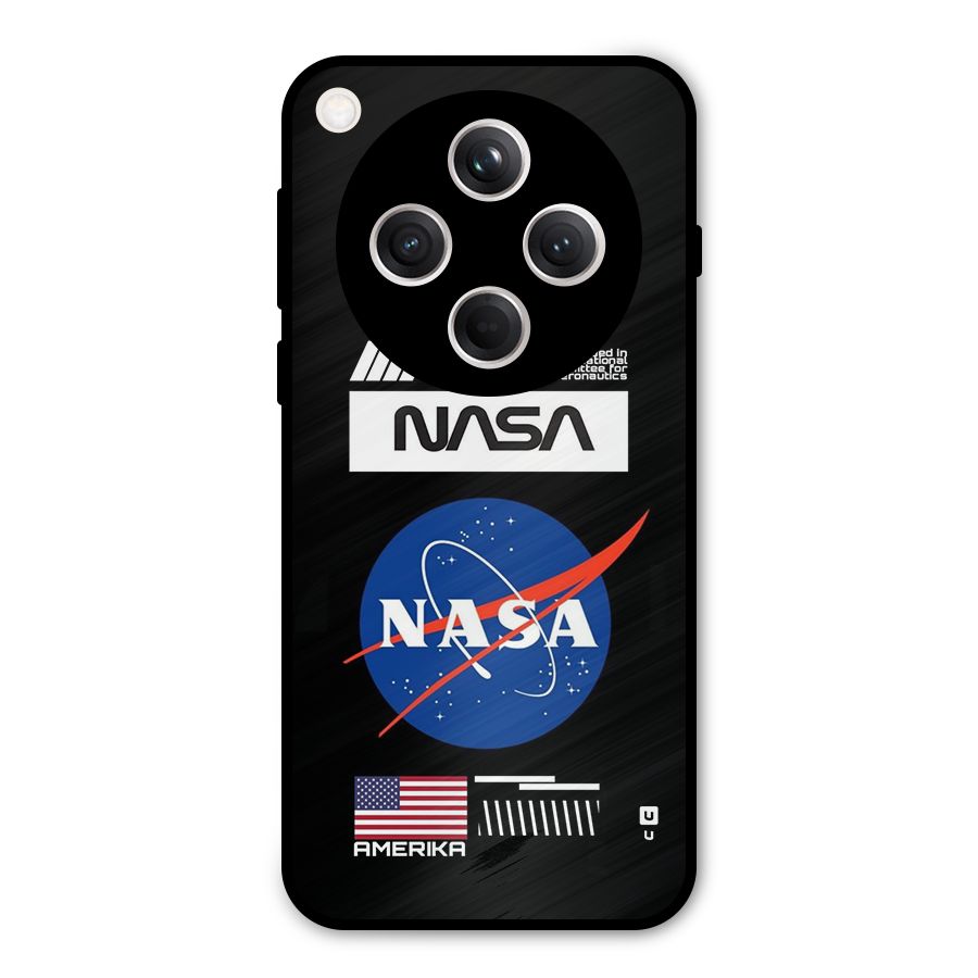 Nasa Zone Metal Back Case for Oppo Find X8